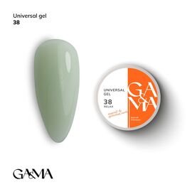 GaMa, Simple gel #38 "Relax", 15 ml, гель без опилу #1