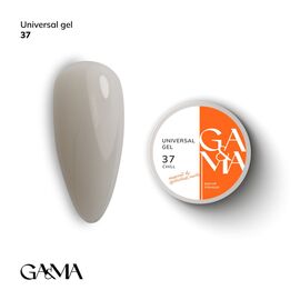 GaMa, Simple gel #37 "Chill", 15 ml, гель без опилу #1
