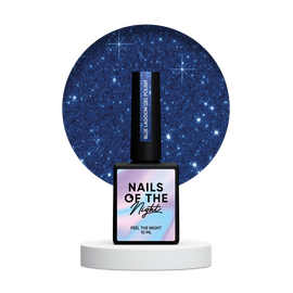 NOTN Гель-лак Blue Lagoon, світловідбиваючий блакитний, 10 ml #1