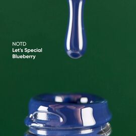 NOTD Гель-лак Let's Special Blueberry, #325, 10 ml (глибокий синій) #2