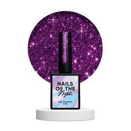 NOTN Гель-лак Cosmopolitan, світловідбиваючий темно-рожевий, 10 ml #1
