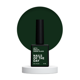 NOTD Гель-лак Let's Special Green Glass, 10 ml (смарагдовий) #1