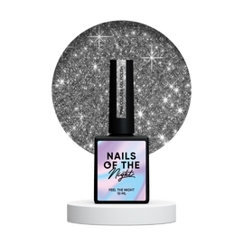 NOTN Гель-лак Pina Colada, світловідбиваючий сірий, 10 ml #1