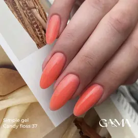 GA&MA. Simple builder gel #37 Candy Floss, 15 ml, гель без опилу #2