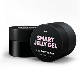 NOTD Smart Jelly Gel №06, 15 ml, гель-желе лілово-рожевий #1