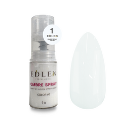EDLEN Ombre Spray Edlen Color №1, 5g, пудра для дизайну #1