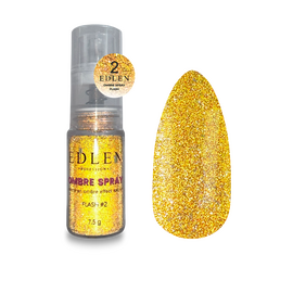 EDLEN Ombre Spray Edlen Flash №2, 7.5g, світловідбиваюча пудра для дизайну #1
