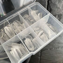 NOTD. Gel Tips, Almond, 500 pcs, Гелеві тіпси для нарощування, мигдаль, 500 шт #2