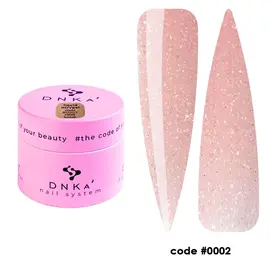 DNKa' Liquid Acrygel #0002 Creme Brulee, 15 ml, рідкий гель #1