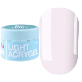 LUNAmoon. Light Acrygel #3 Milky, 30 ml, рідкий гель, молочний #1