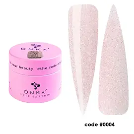 DNKa' Liquid Acrygel #0004 Champagne, 15 ml, рідкий гель #1