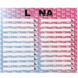 LUNAmoon. Наклейки на тіпси, без номерів, 22 шт (1 лист) #1