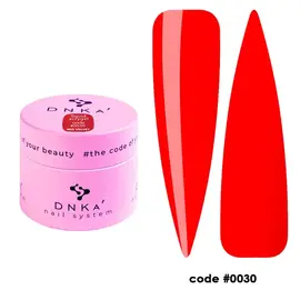 DNKa' Liquid Acrygel #0030 Red Velvet, 15 ml, рідкий гель #1
