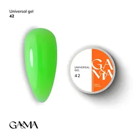 GaMa, Universal gel #42, 15 ml, гель без опилу #1