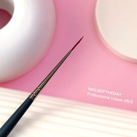 NOTD. Brush, Linear #5/0, Пензлик для контурного малювання #1