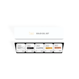 HELLO. Solid gel set, 5*5 g, набір гель-фарб #1