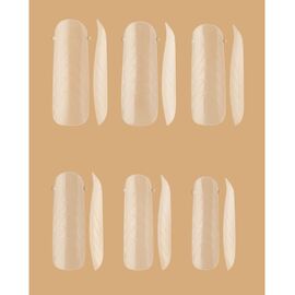 KODI. Plastic Top nail forms, Normal Square, 120 шт, верхні форми для моделювання нігтів #2