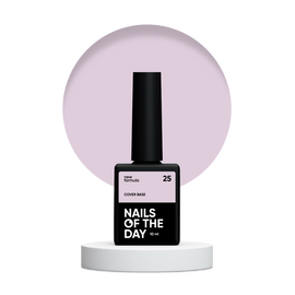 NOTD. Cover Base, NEW Formula #25, 10 ml, ніжно-рожева камуфлююча база #1