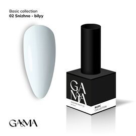 GA&MA. Gel polish #2 COLD WHITE, 15 ml, гель-лак, холодний білий #1