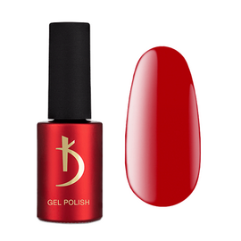 KODI Gel Polish #45R Red Cherry, вишнево-червоний, 7 ml, гель-лак #1