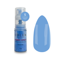 EDLEN Ombre Spray Neon №5, 5g, пудра для дизайну #1
