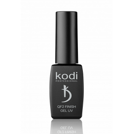 KODI. QF2 Finish UV Gel (anti-scratch top coat), 8 ml, Міцний топ, Фініш-гель без липкого шару (рідке скло) #1