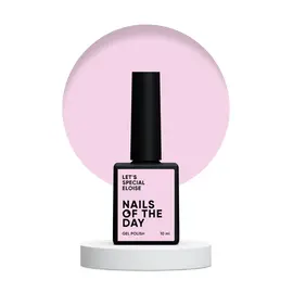 NOTD. Гель-лак Let's special Eloisy, 10 ml, холодний рожевий з дрібним шиммером #1