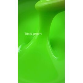TOUCH. Neon Liquid Polygel, Toxic Green, 15 ml #2