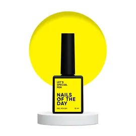 NOTD. Гель-лак Let's special Pen, 10 ml, жовтий #1