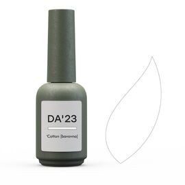 DA'23. Gel Polish, Cotton (white french), 14 ml, гель-лак (білий, для френчу) #1