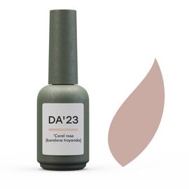 DA'23. Gel Light, Coral Rose, 14 ml, гель середньо-рідкої консистенції #1