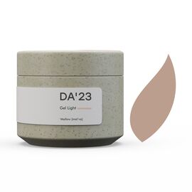 DA'23. Gel Light, Mallow, 30 ml, гель середньо-рідкої консистенції #1