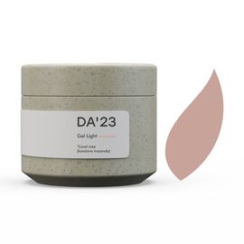 DA'23. Gel Light, Coral Rose, 30 ml, гель середньо-рідкої консистенції #1