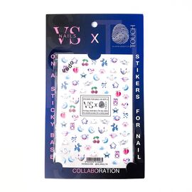TOUCH. Touch & VS Nails Stickers, 3D SETS 2, стікери для нігтів на липкій основі #1