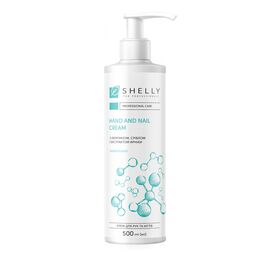 SHELLY. Hand&Nails cream with keratin, silver and arnica extract, 500 ml. Крем для рук та нігтів з кератином, сріблом і екстрактом арніки #1