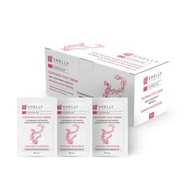 SHELLY.  Softening foot cream with urea, algae extract and argan oil, 100 psc*4 ml. Пом'якшуючий крем для ніг з сечовиною, екстрактом водоростей та олією аргани, 100 шт* 4 мл #1