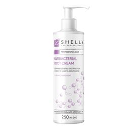 SHELLY.  Antibacterial foot cream with silver ions, green tea extract and menthol, 250 ml. Антибактеріальний крем для ніг з іонами срібла, екстрактом зеленого чаю та ментолом #1