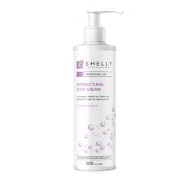 SHELLY.  Antibacterial foot cream with silver ions, green tea extract and menthol, 500 ml. Антибактеріальний крем для ніг з іонами срібла, екстрактом зеленого чаю та ментолом #1