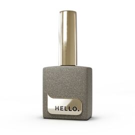 УЦІНКА / HELLO. Gold Flakes Glossy Top, 15 ml, Топ глянцевий з золотистою фольгою #1