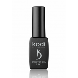 KODI. Base & Top coat gel 2 in 1, 8 ml, Основа-база і фініш-топ для гель-лаку 2 в 1 #1