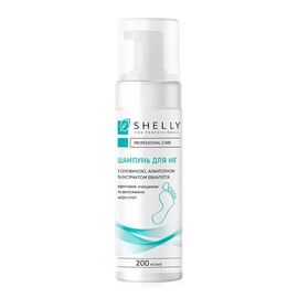 SHELLY. Foaming foot shampoo with urea, allantoin and eucalyptus extract, 200 ml. Шампунь-піна для ніг з сечовиною, алантоїном та екстрактом евкаліпта #1