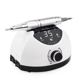 BUCOS. Nail drill "BUCOS X4 PRO", WHITE PEARL, 65W. Фрезер + 6 покращених фрез, 35 тисяч оборотів, реверс #1