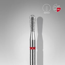 STALEKS. Фреза алмазна "СІРНИК" червона, Ø 2.3 mm #2
