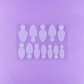 DNKa’. Professional Nail Molds #0003. Силіконові молди #1