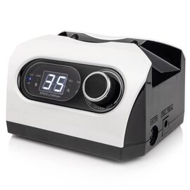 BUCOS. Nail drill "Bucos ZS-717", white, 65W. Фрезер + 6 покращених фрез, 35 тисяч оборотів, реверс, білий корпус #2