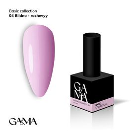 УЦІНКА /GaMa. Gel polish #4 PALE PINK, 10 ml, гель-лак, ніжний рожевий #1