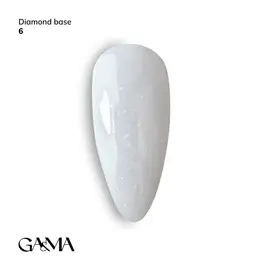 GA&MA. Diamond base #6 Milk, 15 ml, молочна #1
