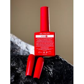 HEYLOVE. Gel Polish, STOP, 15 ml, гель-лак, класичний яскравий червоний #2