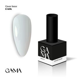 GA&MA. Cover base #6, MILK, 15 ml #1