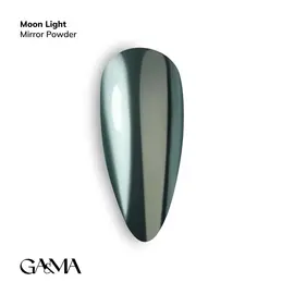 GA&MA. Mirror powder, Moon light, 0.3 g, Втирка "Місячне сяйво" #1